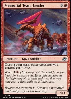 Singles (Løskort)|Singles (Løskort)^Memorial Team Leader (Enkeltkort)