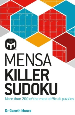 Dr Gareth Moore Mensa Killer Sudoku: More than 200 of the most difficult number puzzles* Spill Og Aktiviteter