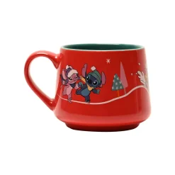 Disney-jul Merry Everything Stitch Mug* Krus|Julepynt
