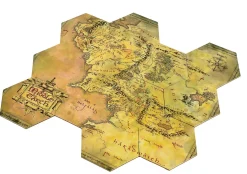 Servisesett^Middle Earth Hex Map Coasters