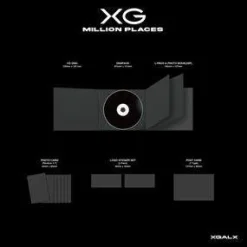 XG MILLION PLACES* Musikk|K-Pop & Musikk