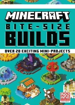 Mojang AB Samlebokser^Minecraft: Bite-Size Builds Collection 4-Book Boxed Set: Minecraft: Bite Size-Builds, Minecraft: Amazing Bite-Size Builds, Minecraft: Super Bite-Size Builds, Minecraft: Mega Bite-Size Builds