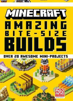 Mojang AB Samlebokser^Minecraft: Bite-Size Builds Collection 4-Book Boxed Set: Minecraft: Bite Size-Builds, Minecraft: Amazing Bite-Size Builds, Minecraft: Super Bite-Size Builds, Minecraft: Mega Bite-Size Builds