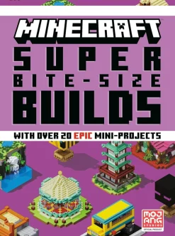 Mojang AB Samlebokser^Minecraft: Bite-Size Builds Collection 4-Book Boxed Set: Minecraft: Bite Size-Builds, Minecraft: Amazing Bite-Size Builds, Minecraft: Super Bite-Size Builds, Minecraft: Mega Bite-Size Builds