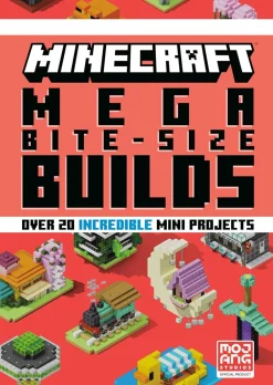 Mojang AB Samlebokser^Minecraft: Bite-Size Builds Collection 4-Book Boxed Set: Minecraft: Bite Size-Builds, Minecraft: Amazing Bite-Size Builds, Minecraft: Super Bite-Size Builds, Minecraft: Mega Bite-Size Builds