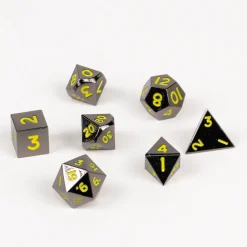 BesCon Industrial Co. Mini Metal Poly Gloss Black /Yellow (7)* Sett