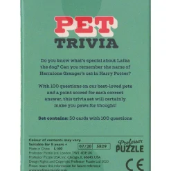 Professor Puzzle Trivia Selskapsspill^Mini Pet Trivia