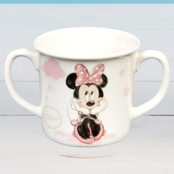Disney Magical Beginnings Minnie Gorgeous Baby Girl Double Handle Mug* Krus