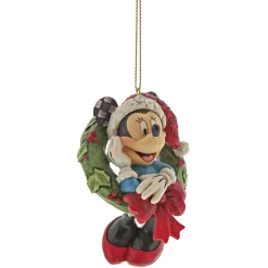 Disney Traditions Collection Minnie Mouse Christmas Hanging Ornament 8cm* Julekuler
