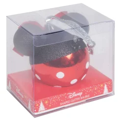 Disney-jul Julekuler^Minnie Mouse Shaped Christmas Bauble