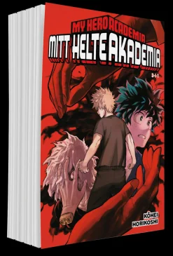 Horikoshi Kohei My Hero Academia^Mitt Helteakademia 3-i-1 NO (10-11-12)