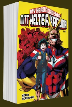 Kohei Horikoshi My Hero Academia^Mitt Helteakademia 3-i-1 NO ( 1-2-3)