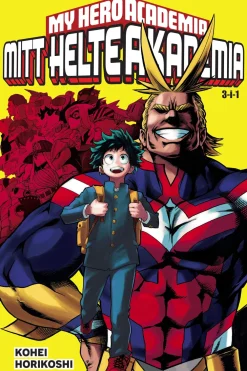 Kohei Horikoshi My Hero Academia^Mitt Helteakademia 3-i-1 NO ( 1-2-3)