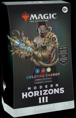 Modern Horizons 3 Magic the Gathering Commander Deck^Modern Horizons 3 Creative Energy Commander Deck Magic the Gathering