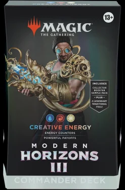 Modern Horizons 3 Magic the Gathering Commander Deck^Modern Horizons 3 Creative Energy Commander Deck Magic the Gathering