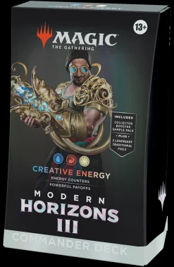 Modern Horizons 3 Magic the Gathering Commander Deck^Modern Horizons 3 Creative Energy Commander Deck Magic the Gathering