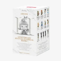 Pop Mart Molly Anniversary Statues Classical Retro 2 Series Blind Box* Mystery Box