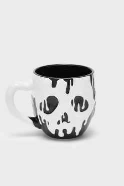 Krus^Molten Skull Earthenware Mug