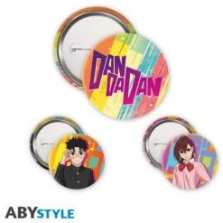 Buttons^Momo & Okarun Badge Pack