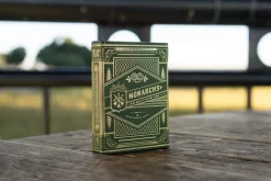 Theory11 Deluxe Playing Cards Monarch Green Deluxe Kortstokk* Kortstokk