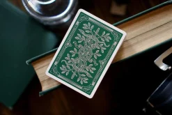 Theory11 Deluxe Playing Cards Monarch Green Deluxe Kortstokk* Kortstokk