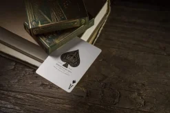 Theory11 Deluxe Playing Cards Monarch Green Deluxe Kortstokk* Kortstokk