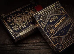Theory11 Deluxe Playing Cards Monarch Navy Deluxe Kortstokk* Kortstokk