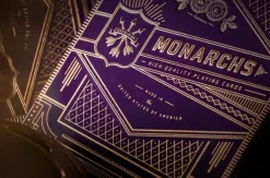 Theory11 Deluxe Playing Cards Kortstokk^Monarch Purple Deluxe Kortstokk