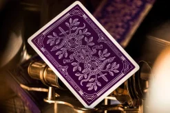 Theory11 Deluxe Playing Cards Kortstokk^Monarch Purple Deluxe Kortstokk