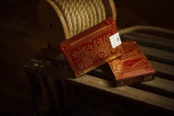 Theory11 Deluxe Playing Cards Kortstokk^Monarch Red Deluxe Kortstokk