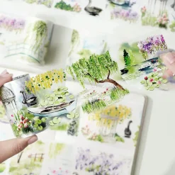 Tilbehør^Monet's Garden Wide PET Tape