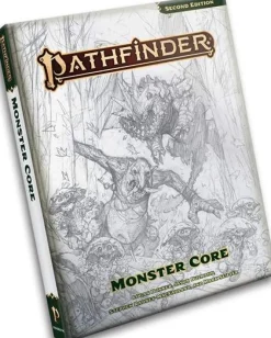 Paizo Publishing Regelbøker^Monster Core Rulebook Sketch Cover HC