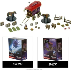 WizKids Monster Menagerie II Adventurers' Campsite Premium Set Dungeons & Dragons Icons of the Realms Box Set* Kart & Battlemaps|Terreng & Tilbehør