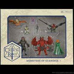 WizKids Monstere^Monsters of Exandria Box Set 1 Critical Role Painted Miniatures