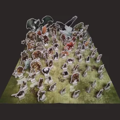 Free League Publishing Kart & Battlemaps|Terreng & Tilbehør^Monsters Standee Set (64)