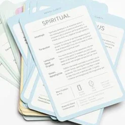 Christel Alberez Kropp, Sinn, & Sjel^Mood Crystals Card Deck: Find the Right Crystal for Every Emotion in 50 Cards