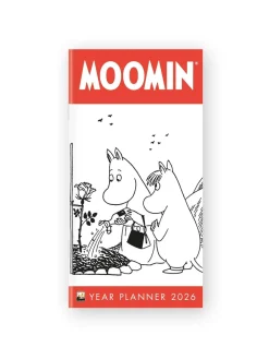 Flame Tree Studio Moomin 2026 Year Planner - Month to View* Kalendere