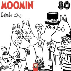 Flame Tree Studio Kalendere^Moomin: Comic Strip Mini Wall Calendar 2025 (Art Calendar)