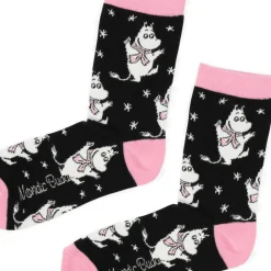 Moomin, Mummitrollet Sokker & Fottøy|Julepynt^Moomin Snowflake Socks (35-42)