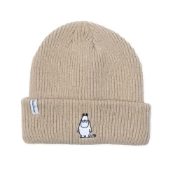 Moomin, Mummitrollet Moomin Tan Beanie Embroidery* Hodeplagg