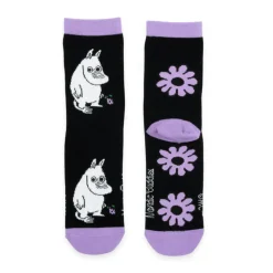 Moomin, Mummitrollet Sokker & Fottøy^Moomintroll Flower Socks (35-42)