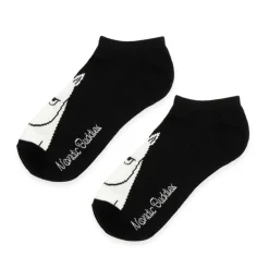 Moomin, Mummitrollet Moomintroll's Temper Black Ankle Socks (40-46)* Sokker & Fottøy