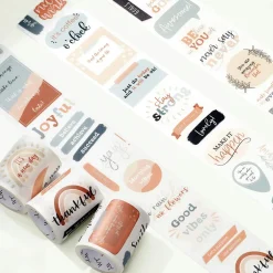 Motivational Washi Tape Sticker Set* Tilbehør
