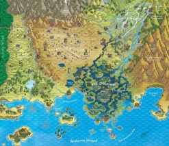 Exalted Funeral Press Mucklands Map* Kart & Battlemaps