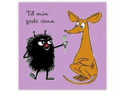 Mummi dobbeltkort - Til min gode venn* Kort, Bursdag & Anledning