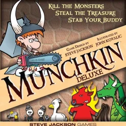 Steve Jackson (I) Selskapsspill^Munchkin Deluxe