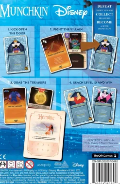 Steve Jackson (I) Selskapsspill^Munchkin Disney