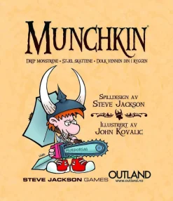 Steve Jackson Munchkin 2nd Edition Norsk Utgave* Selskapsspill