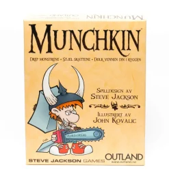 Steve Jackson Munchkin 2nd Edition Norsk Utgave* Selskapsspill