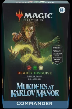 Murders at Karlov Manor Magic the Gathering Commander Deck^Murders at Karlov Manor Deadly Disguise Commander Deck